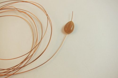 Karen Meador, Ph.D.'s Ellipse Earrings - , Contemporary Wire Jewelry, Coiling, Coiling Wire, Wire Coiling, Loops, Wire Loop, Wrapped Wire Loop, Wire Wrapping, Wrapping, Wire Wrapping Jewelry, Create a bead dangle 